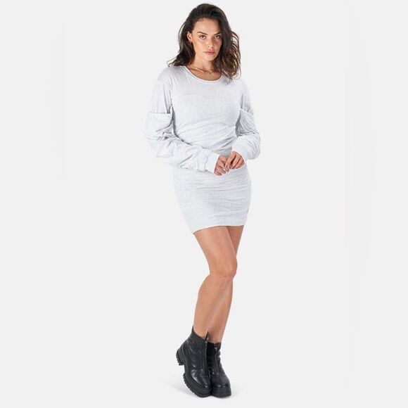 NWT RtA | Indya Light Gray Dress XXS - Picture 1 of 11